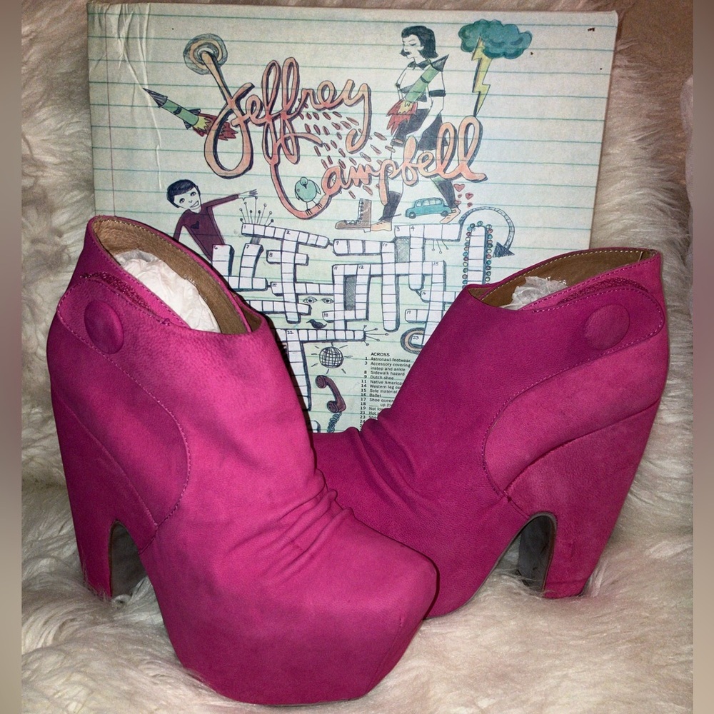 Jeffrey campbell What pink platform heels - Picture 8 of 15